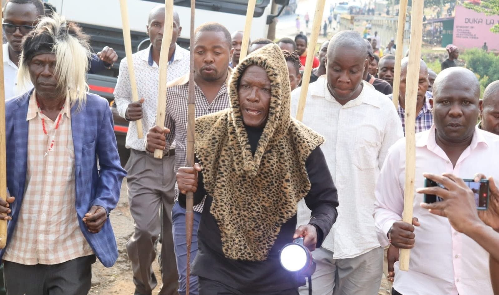 Torch ritual sparks debate during former Lugari MP Jirongo’s burial