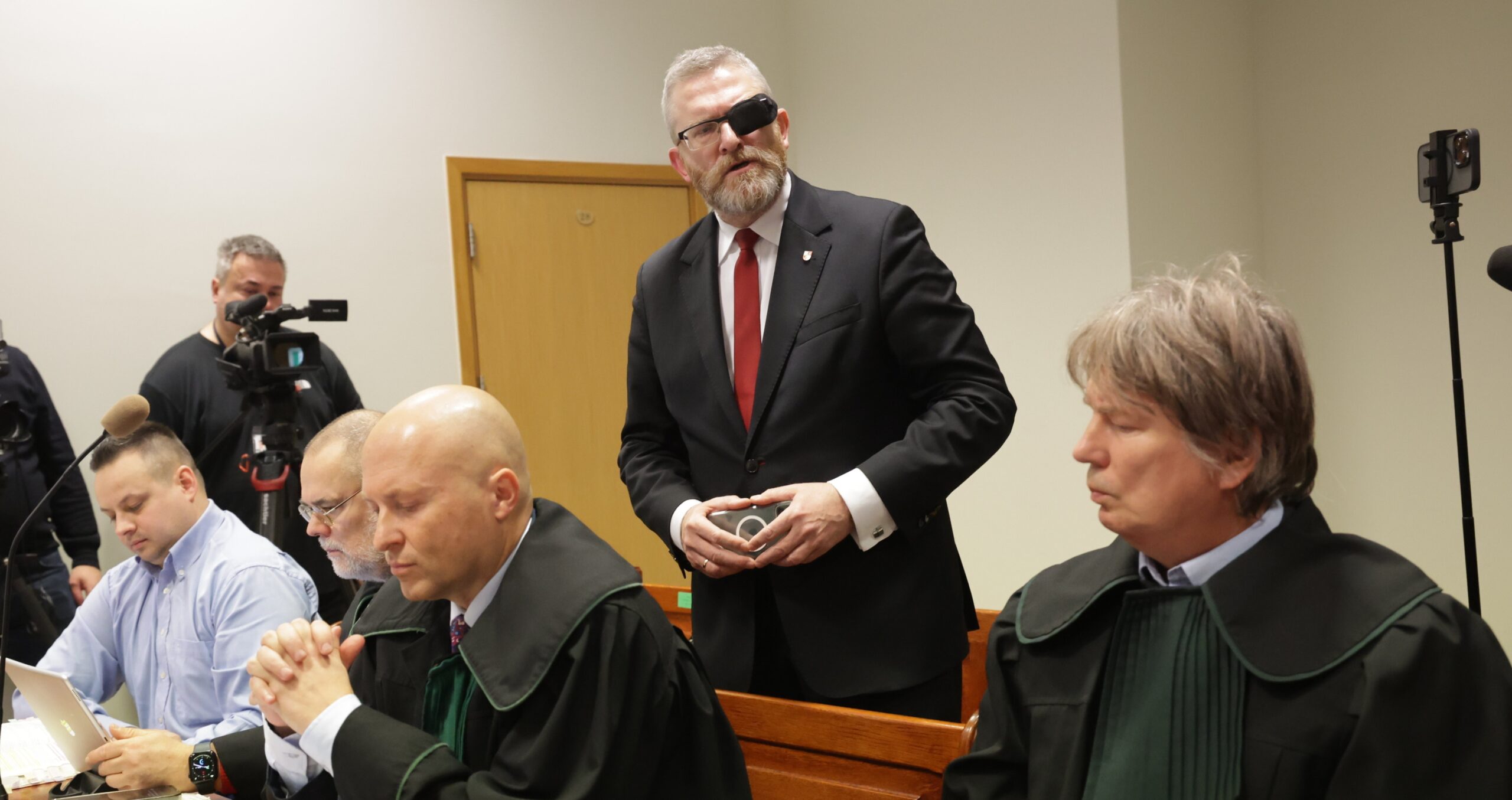 Trial of Polish far-right leader for attacking Jewish celebration in parliament begins