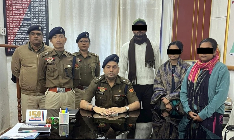 Tripura police arrest three from Assam in delivery boy Prasenjit Sarkar suicide case
