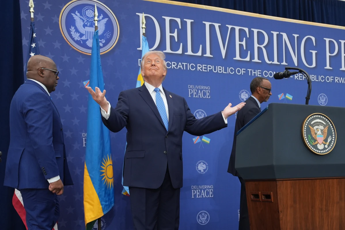 Trump praises DRC and Rwanda as they sign US-mediated peace deal