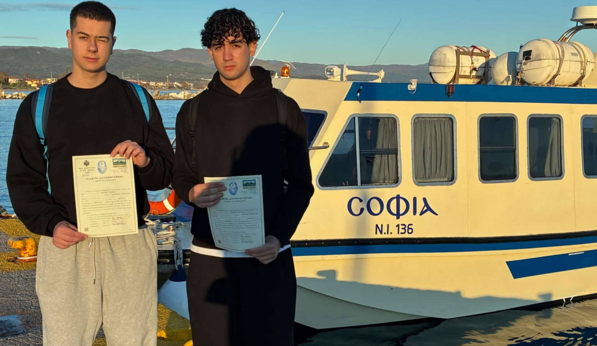 Two brothers, one journey to Mount Athos