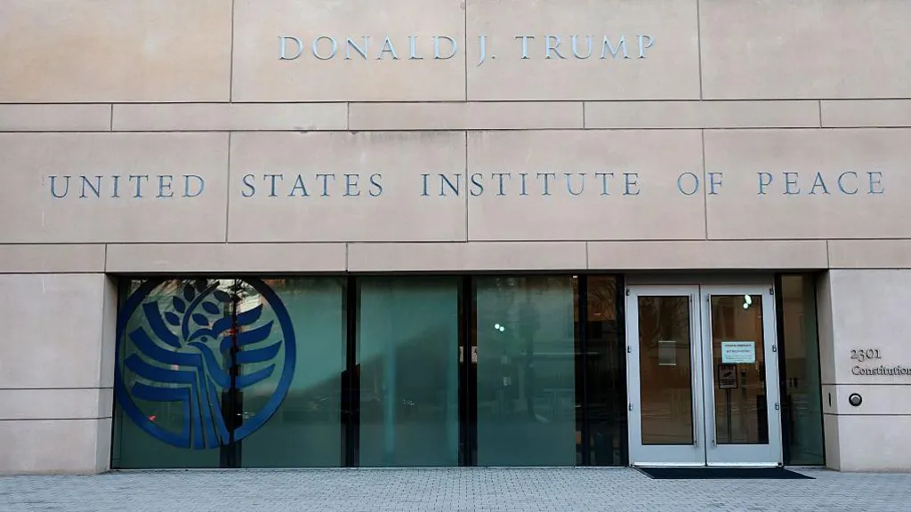 US Institute of Peace renamed after Trump
