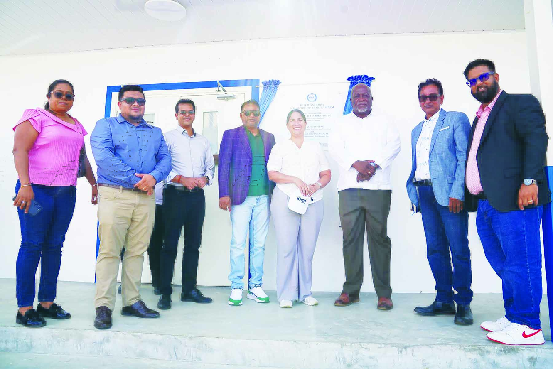 US$8M solar farm commissioned at Trafalgar, adds 4MW power  to national grid