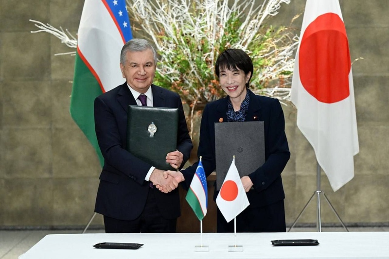 Uzbekistan and Japan reach over $12 billion in agreements during President Mirziyoyev's visit