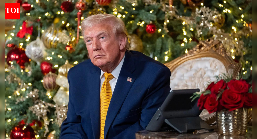 Watch: Trump’s ‘bad Santa’ warning on Christmas Eve; how US President and Melania marked the holiday