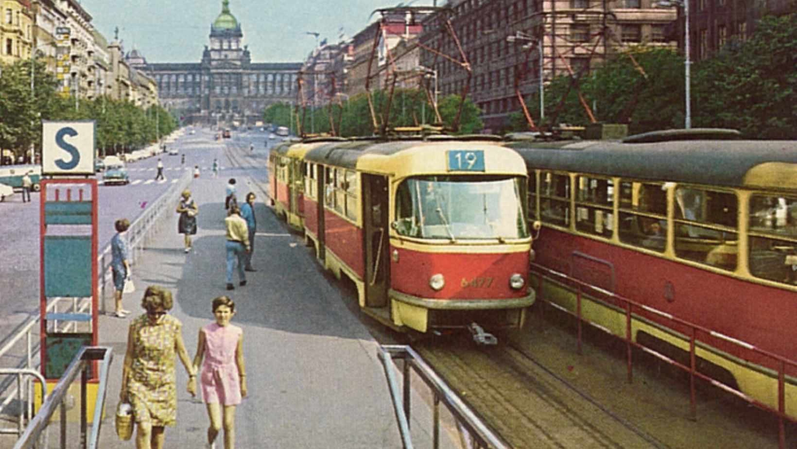 When Trams Left Wenceslas Square