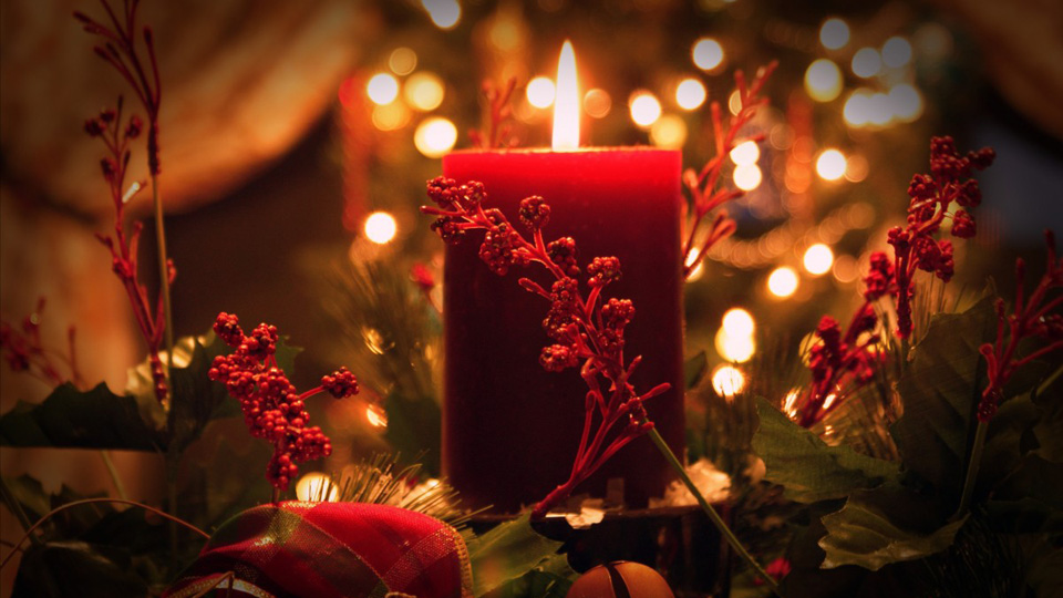 Why we had a red candle in the window on Christmas Eve