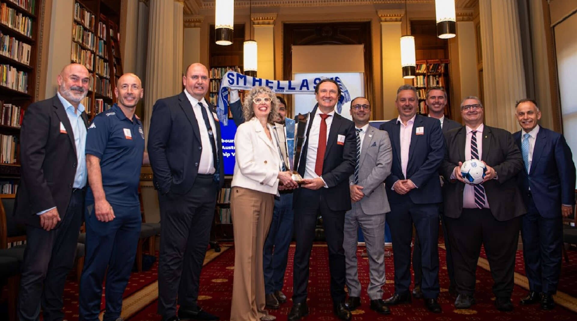 "You made all Victorians proud" - Hellas celebrated at Victorian Parliament