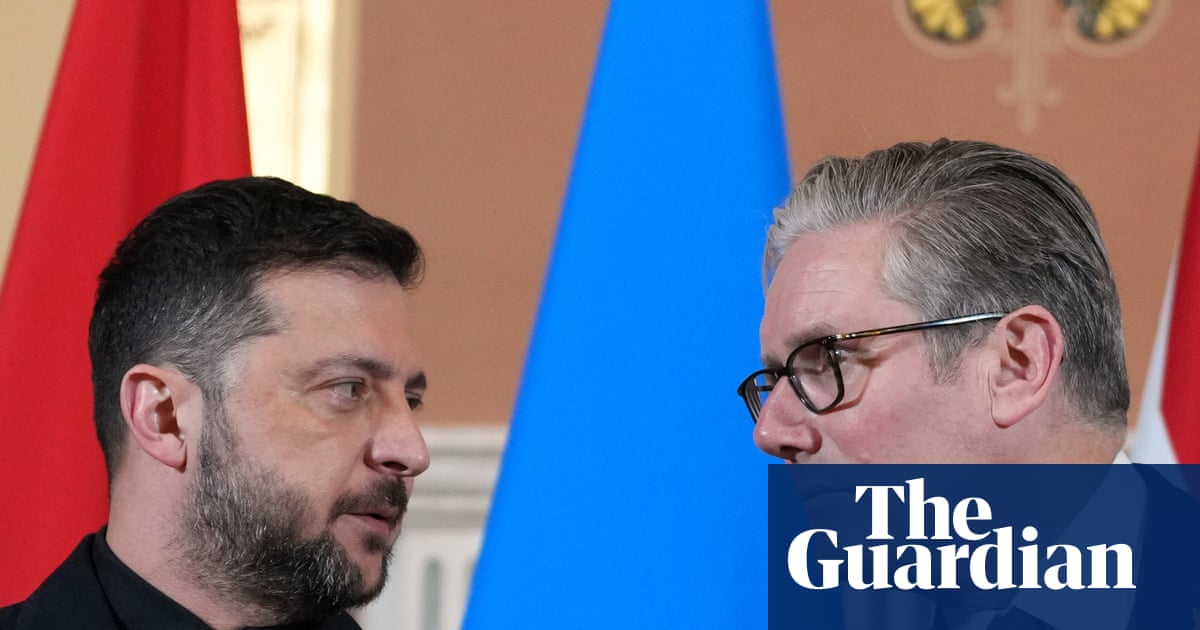 Zelenskyy to meet Starmer at Downing Street to discuss US draft peace deal | UK news