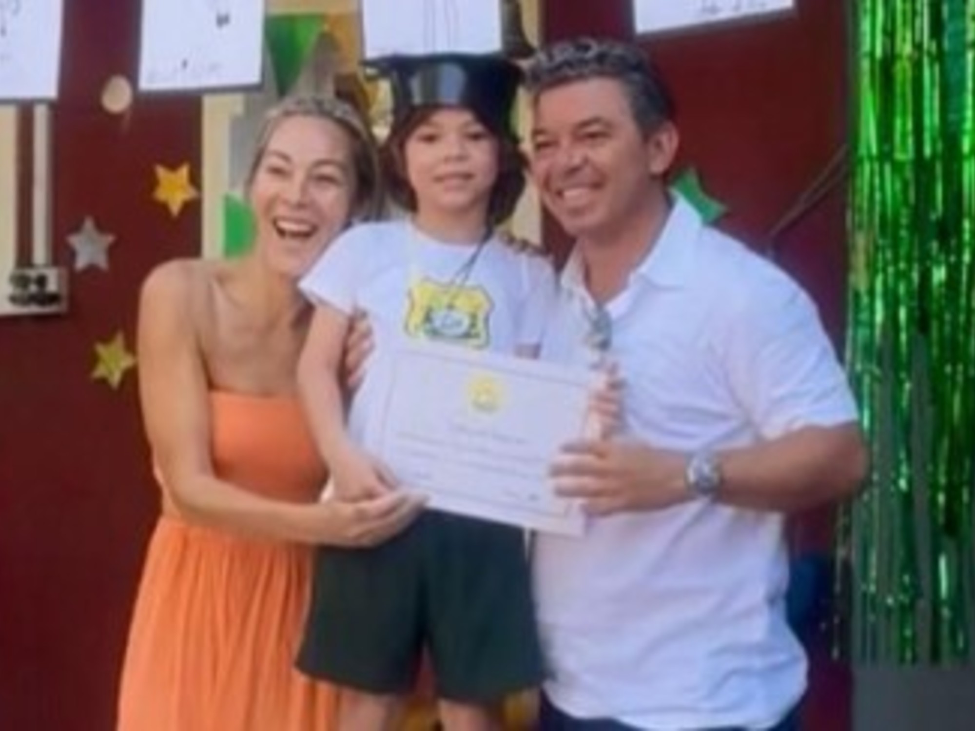 el emocionante momento que vivió junto a su mujer y su pequeño hijo