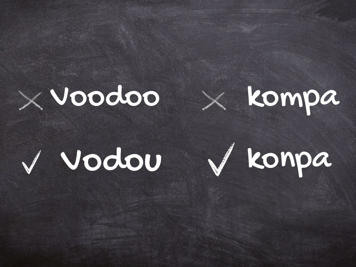 A spelling guide to Haitian culture