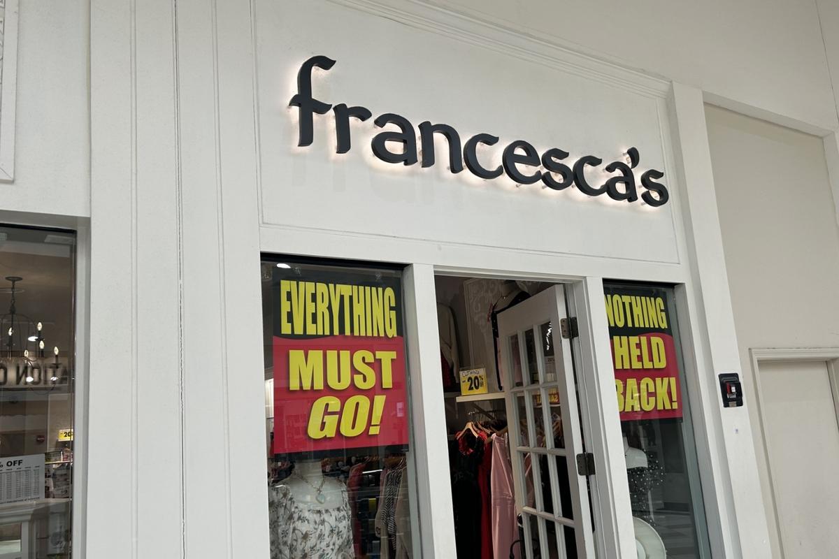 All Francesca's Stores Closing, Including Upstate New York