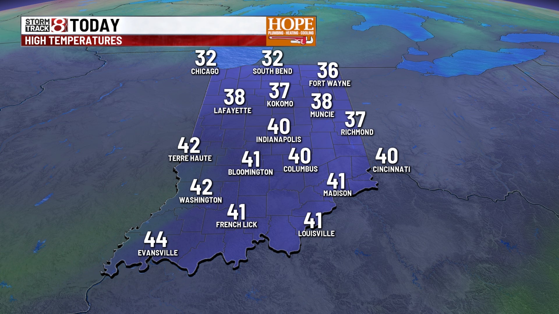 Arctic blast to bring frigid temps to Indiana - Indianapolis News | Indiana Weather | Indiana Traffic