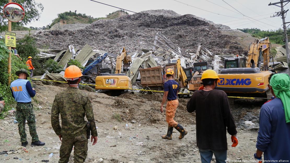 At least one dead, 34 missing in Philippines Cebu garbage landfill disaster