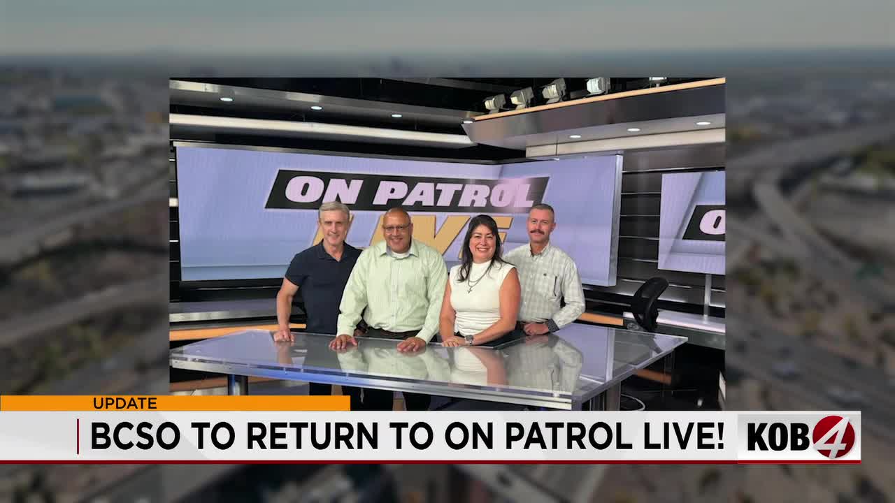 BCSO to return to 'On Patrol Live'