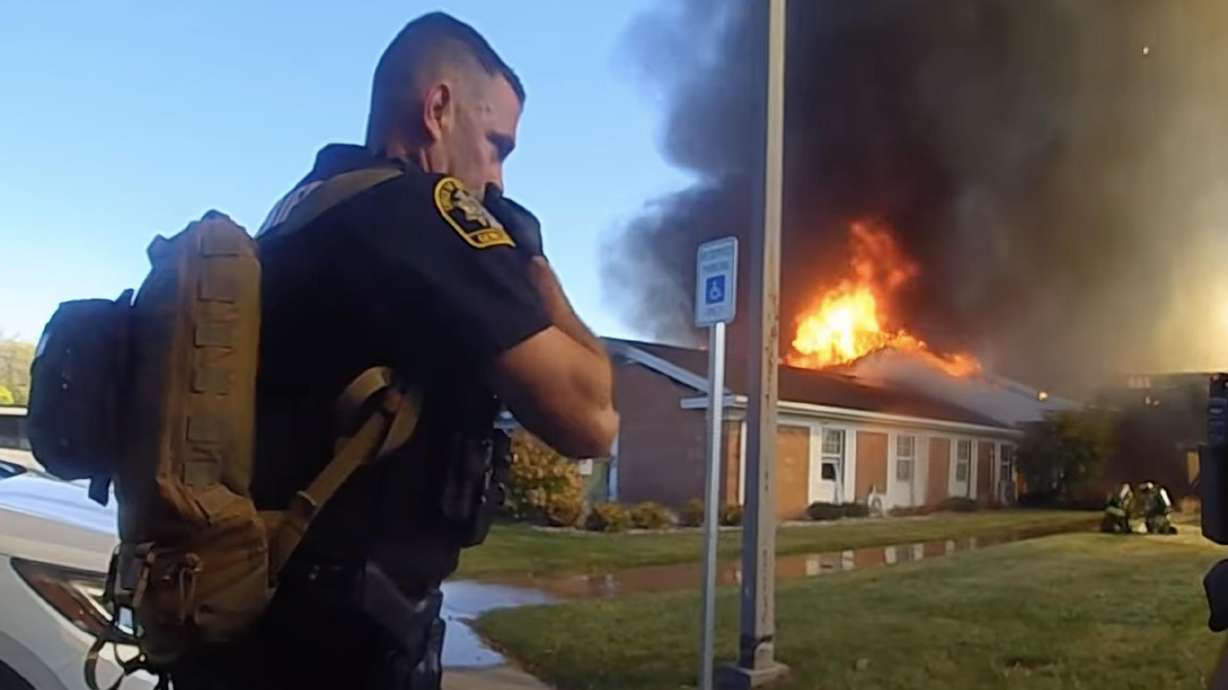 BODY CAM: Michigan police rescue Grand Blanc church members during shooting and burning