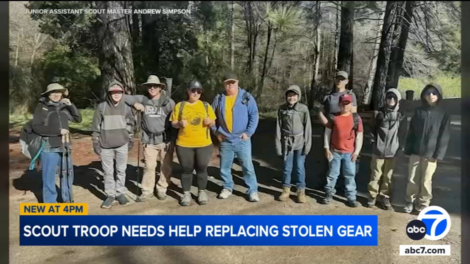 Boys Scouts troop's camping gear stolen from storage shed in Apple Valley; GoFundMe launched