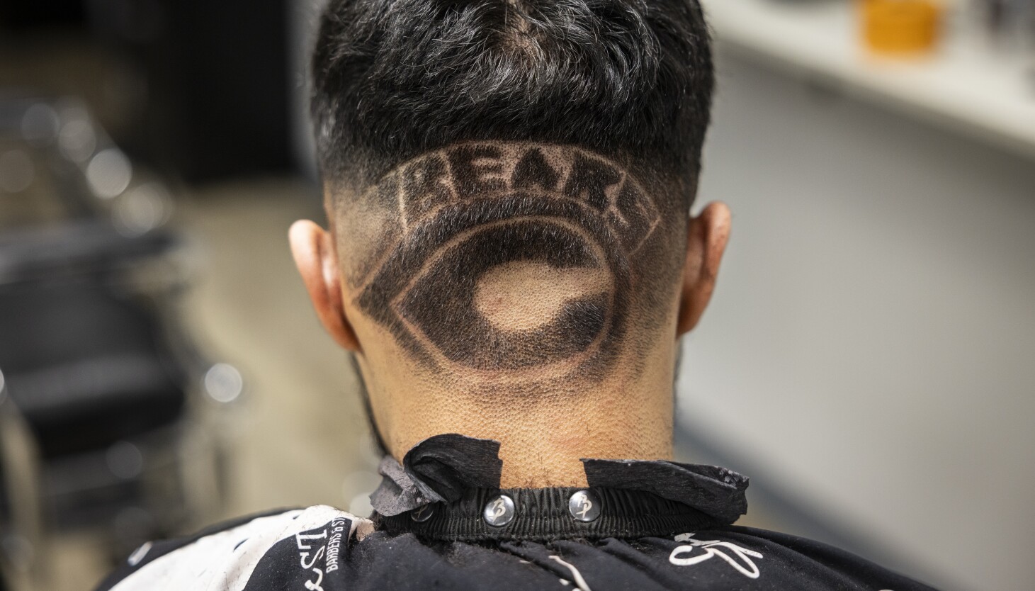 Chicagoans show love to the Bears with haircuts, costumes and cheese graters