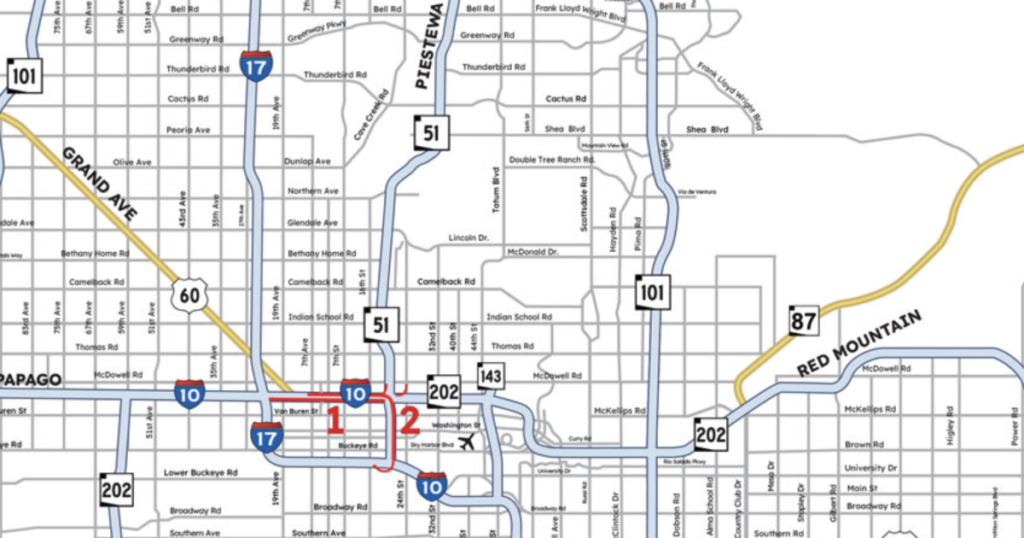 Crews working on I-10, Loop 101 projects this weekend – CONVEN.ORG | HOME