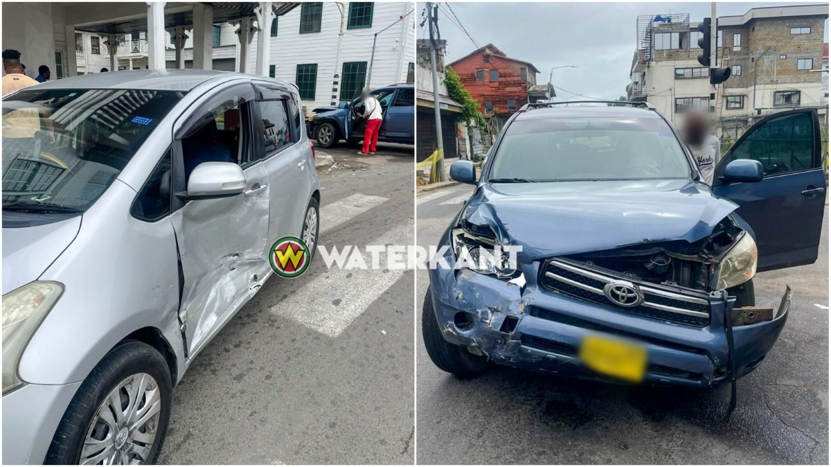 Cubaan zonder rijbewijs rijdt door rood en veroorzaakt aanrijding met flinke schade