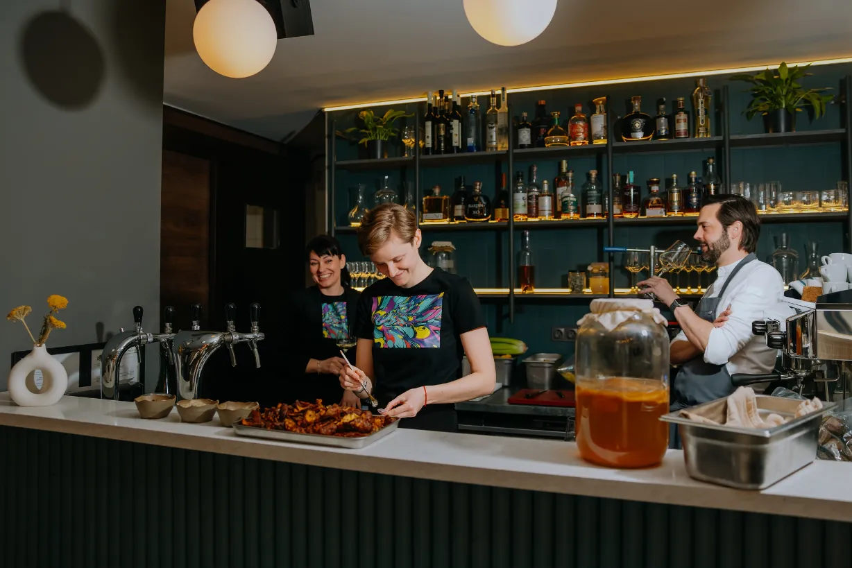 Fiktív restaurant Budapest