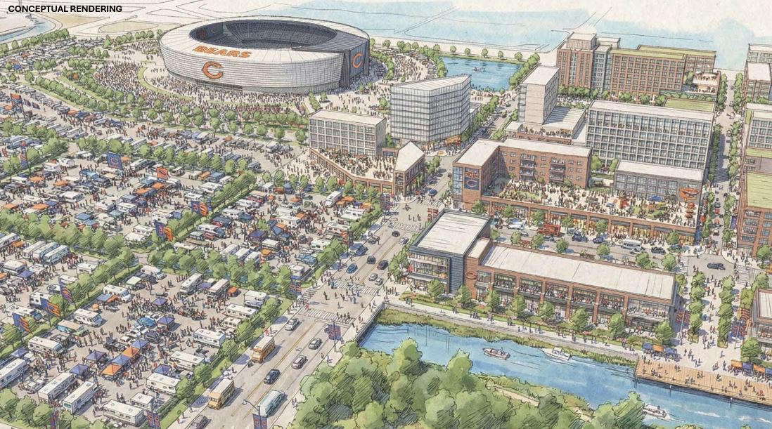 Gary proposes 3 sites for new Chicago Bears stadium - Indianapolis News | Indiana Weather | Indiana Traffic