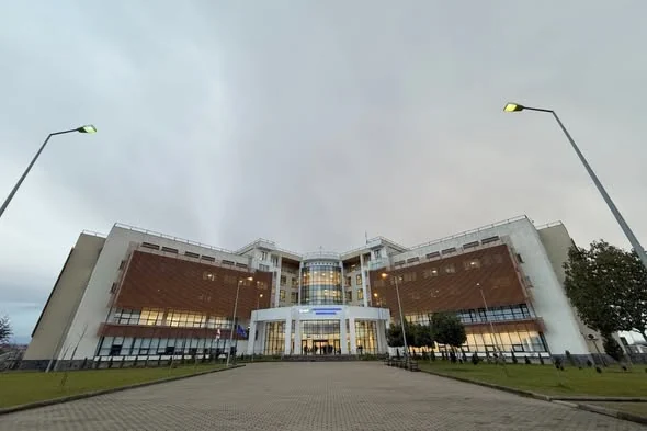 Georgian Health and Reconciliation ministers Visit Rukhi Hospital