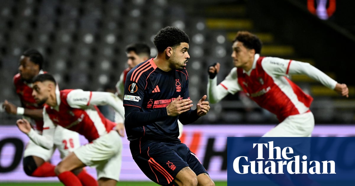 Gibbs-White fails from the spot as Nottingham Forest pay for errors in Braga | Europa League