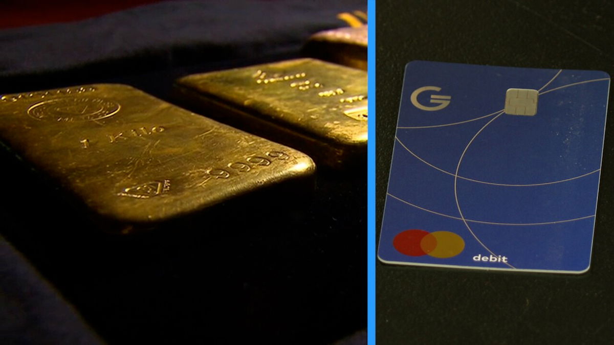 Gold-silver-backed debit cards pitched as new way to pay in Idaho - LocalNews8.com