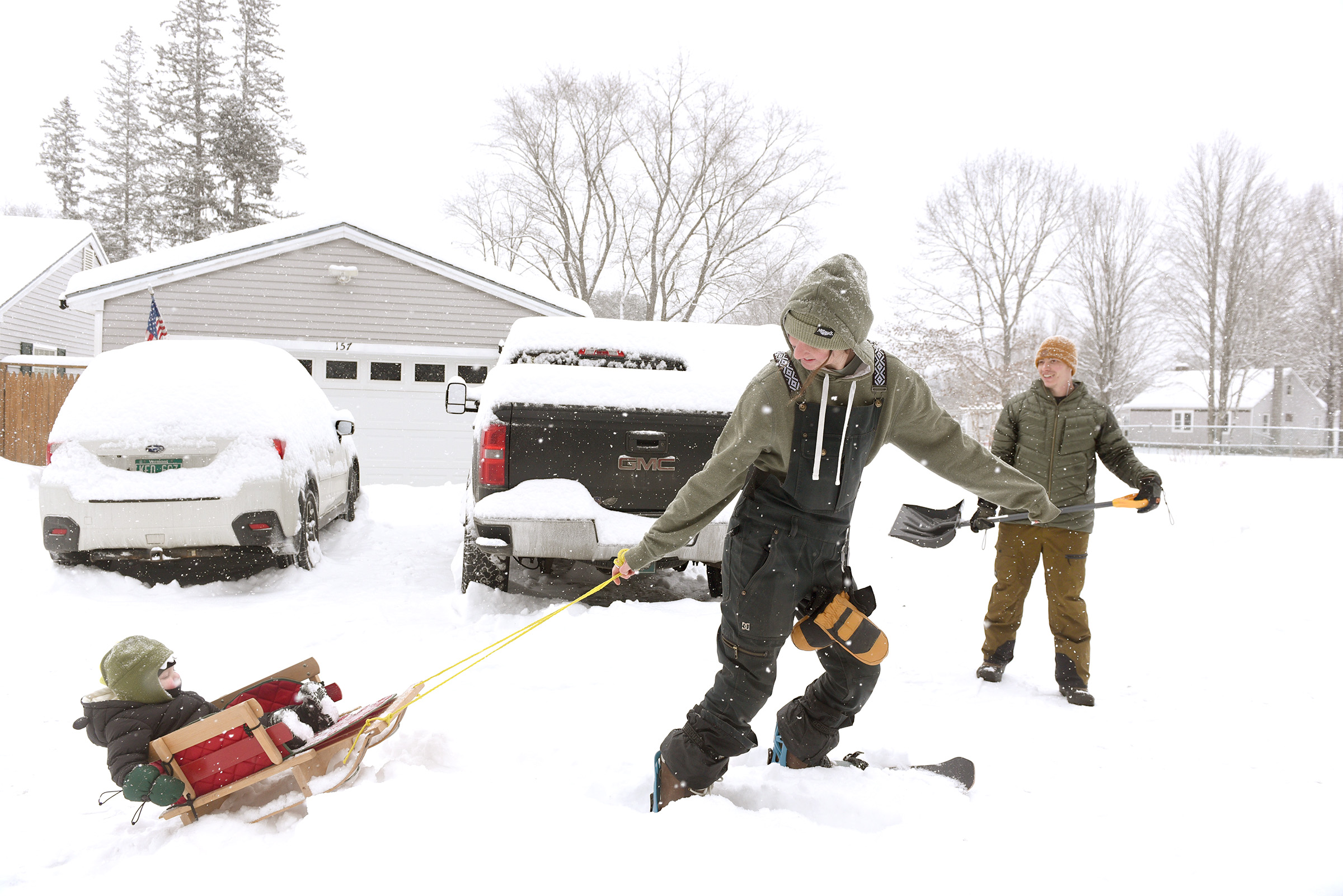 Heavy snowfall causes multiple slide-offs in Upper Valley