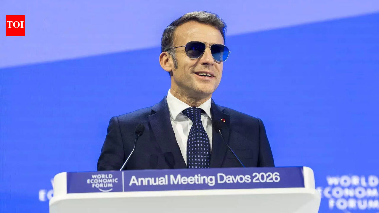 How cool were Emmanuel Macron's sunglasses? | World News