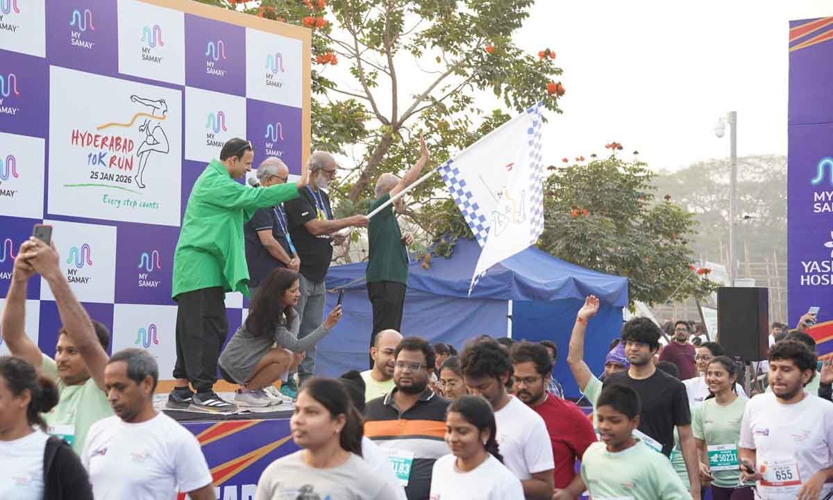 Hyderabad 10K celebrates fitness, inclusion and a pioneering legacy around Hussain Sagar