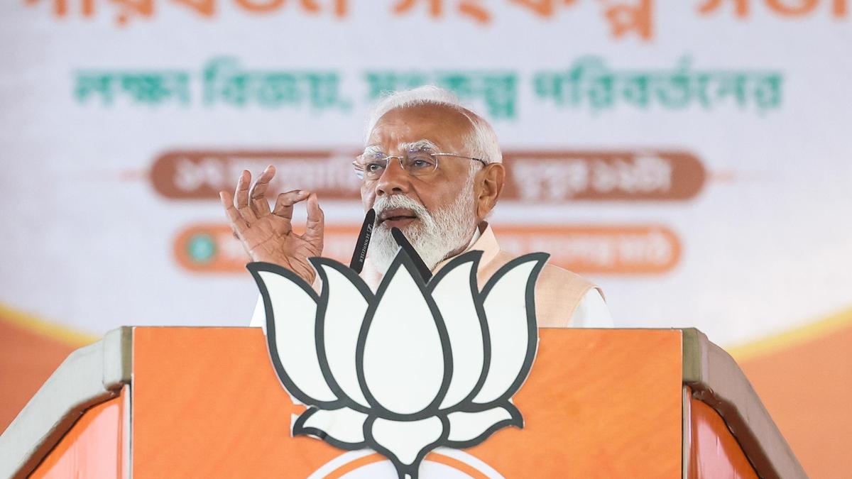 Infiltration changing West Bengal’s demography: PM