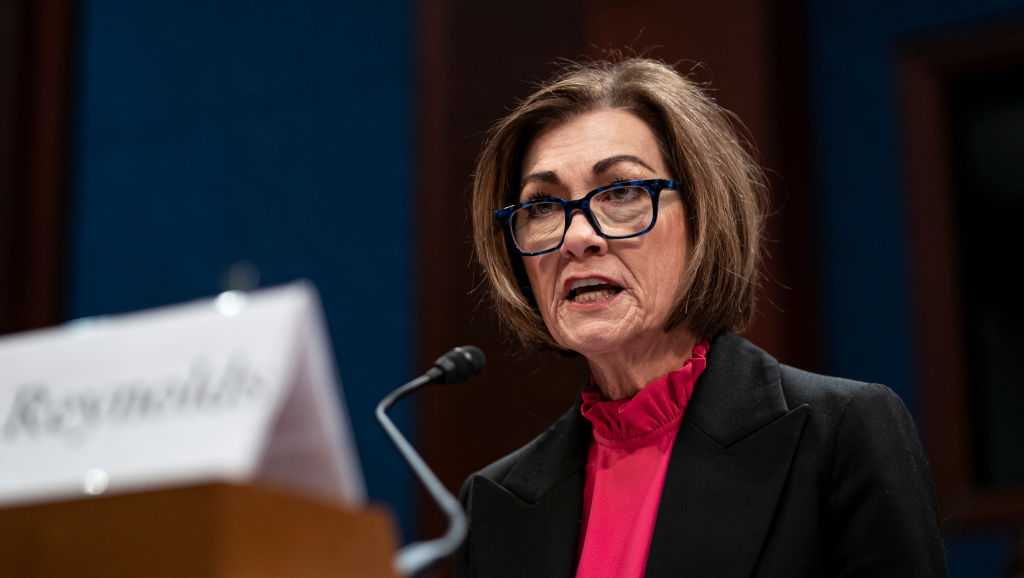 Iowa Gov. Kim Reynolds delivers 2026 Condition of the State speech