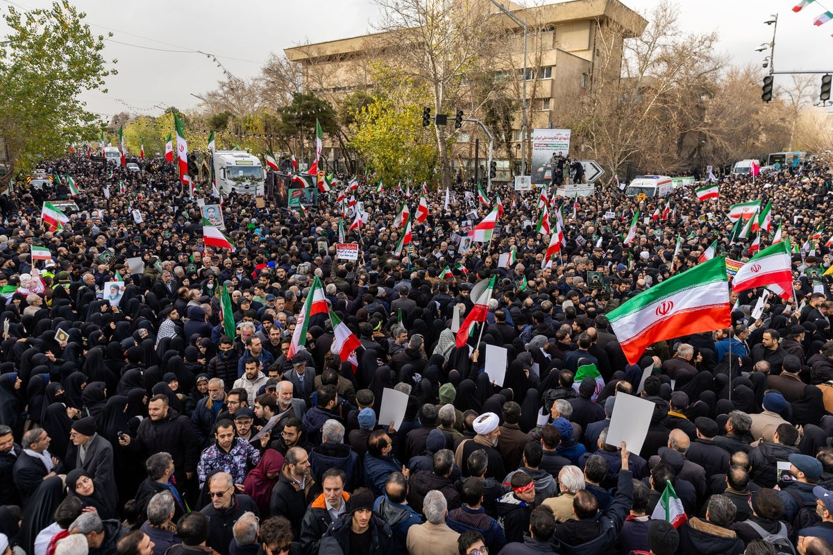 Iran protests latest: Trump says Tehran has ‘no plan’ to execute protesters as UK closes embassy