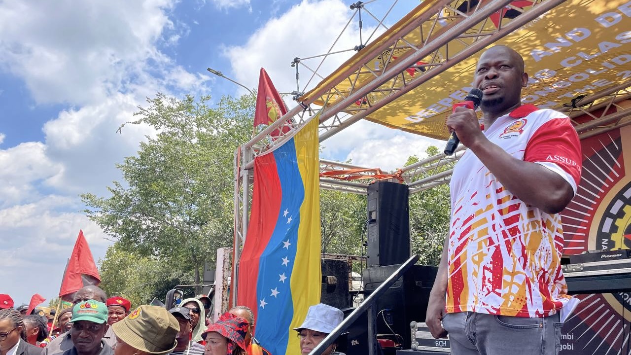 NUMSA solidarity Venezuela