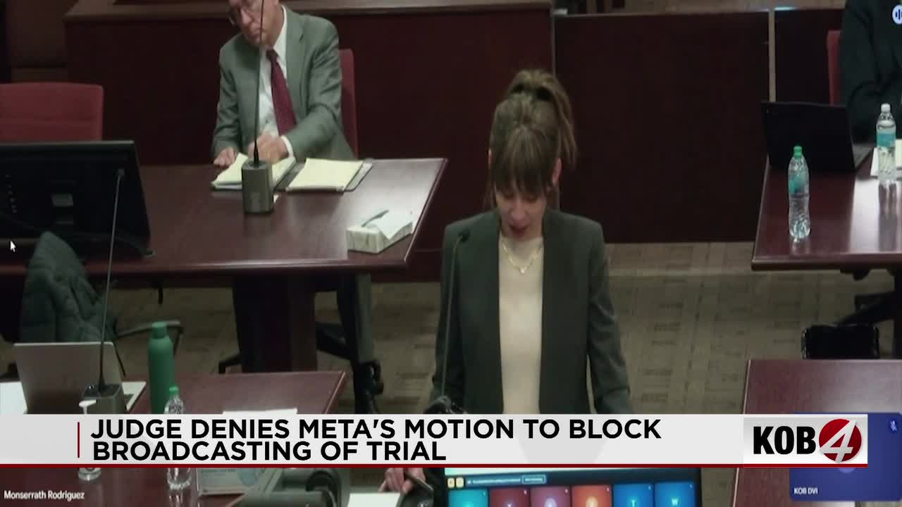 Judge denies Meta's motion to block broadcasting of trial