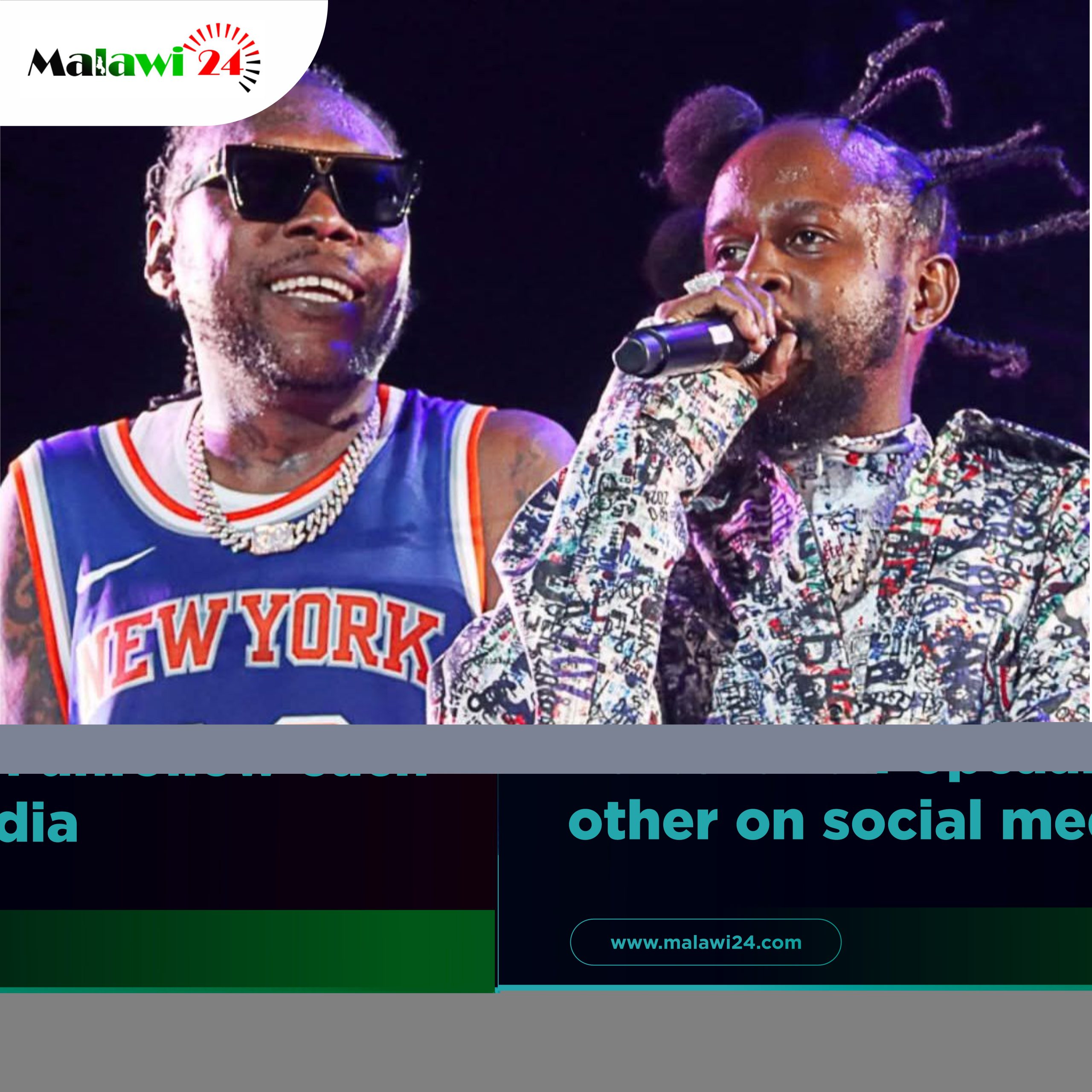 Kartel and Popcaan unfollow each other on social media | Malawi 24
