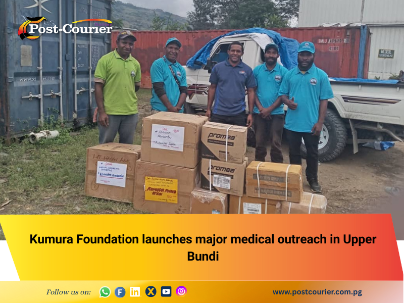 Kumura Foundation launches major medical outreach in Upper Bundi