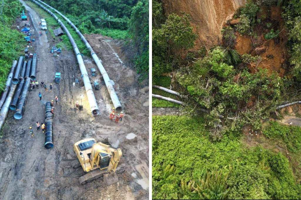 Landslide triggers major water disruption across Brunei-Muara