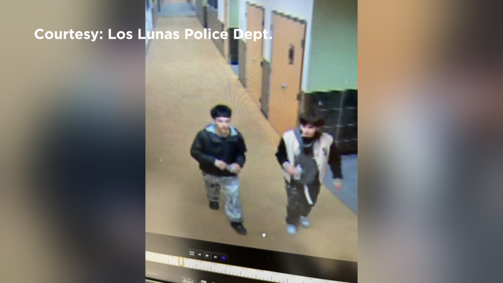 Los Lunas High School vandalized, police seek help identifying suspects