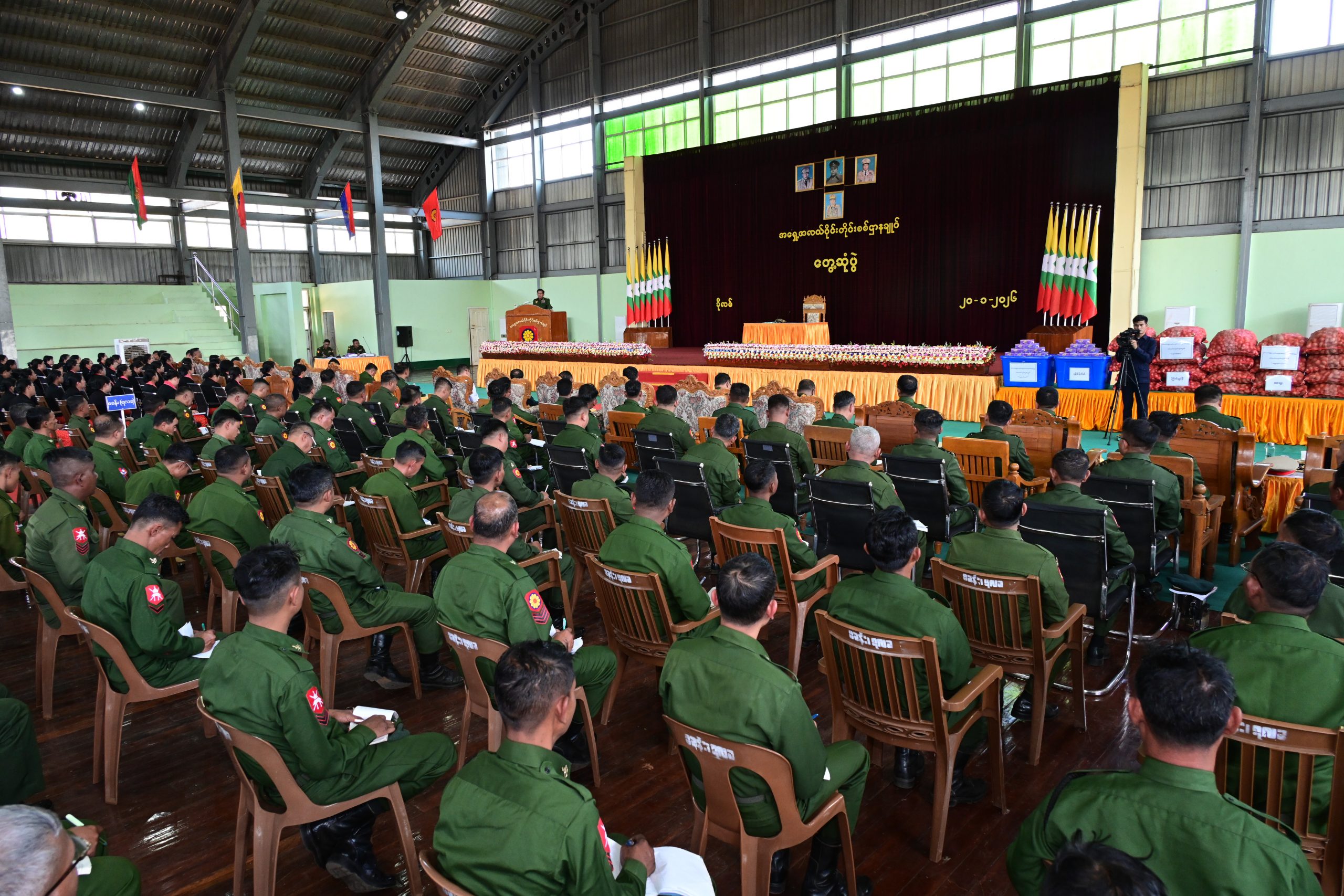 Min Aung Hlaing says parliament to convene in March; Regime administration returns to Mogok