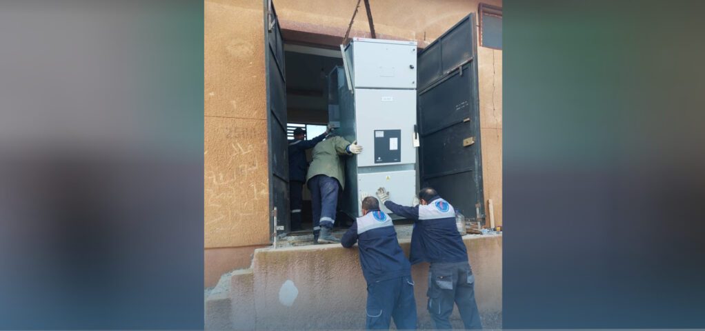 Ministry of Electricity begins installing new cells to enhance current stability at Farzougha Station