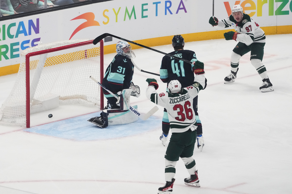 Minnesota beats Kraken in OT