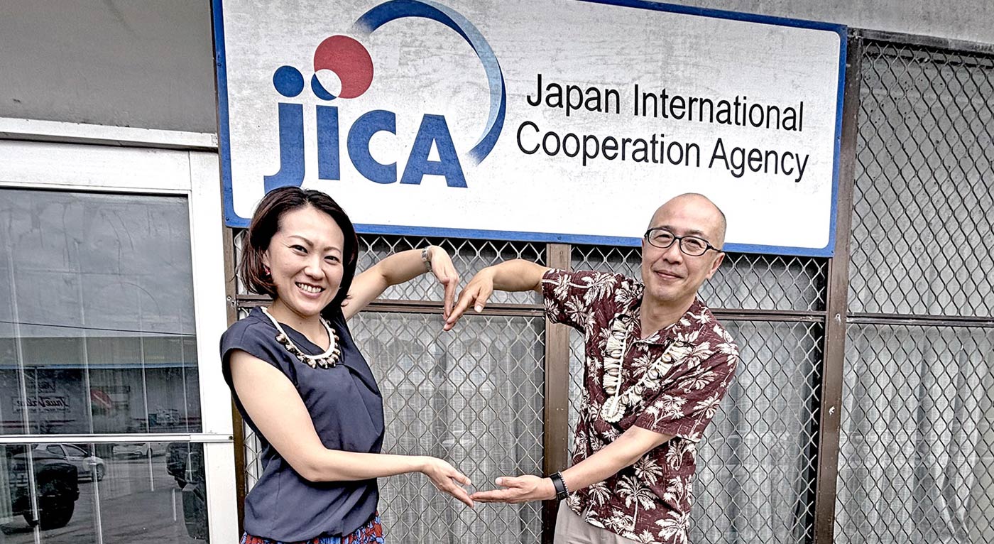 New JICA volunteers hit town