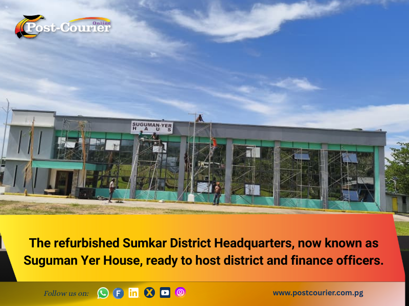 New state house, water system, roads and Gaubin Health upgrades opened in Sumkar