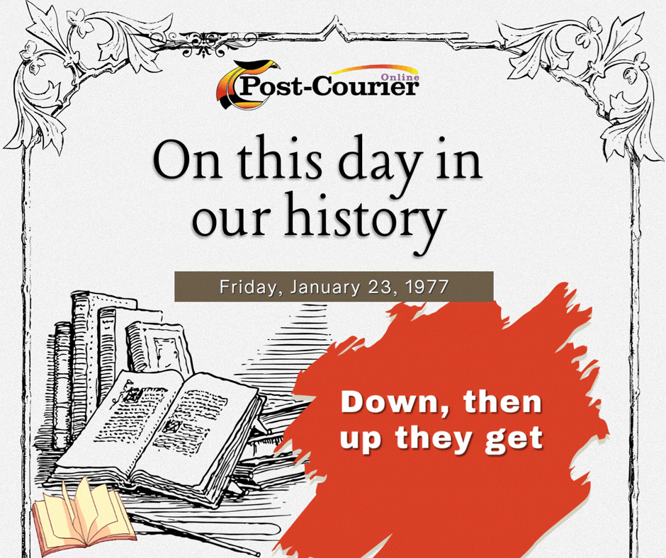 ON THIS DAY IN OUR HISTORY: Down, then up they get