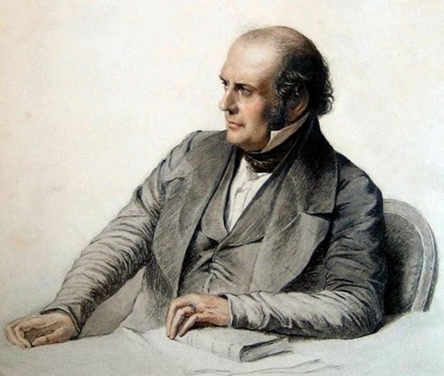 Guglielmo Libri, book thief was born on 1 January 1803. Por Alexis-Nicolas Noël (lithograph) - [1], Dominio público, https://commons.wikimedia.org/w/index.php?curid=2560518