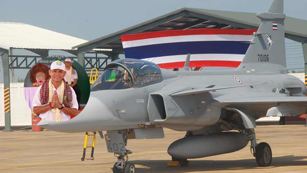 Opposition Party Urges Stronger Cambodian Military as Sweden Sells Fighter Jets to Thailand