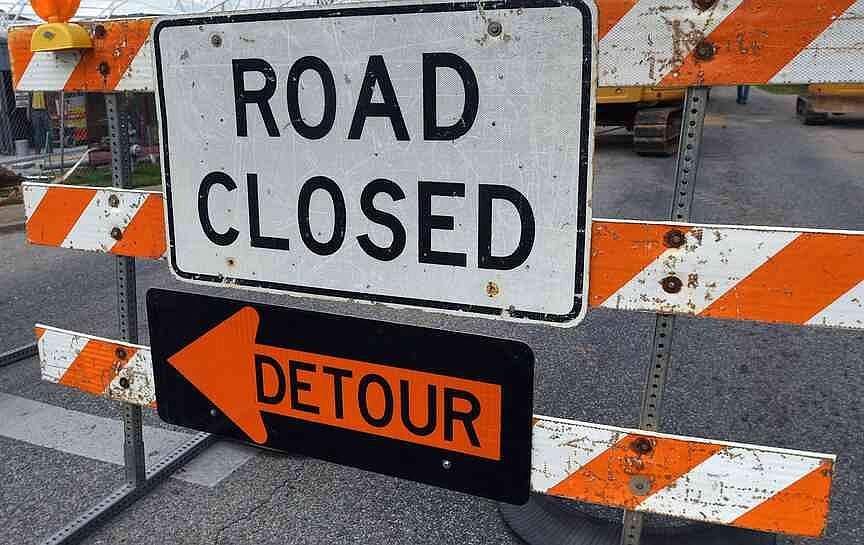 Originally slated to end earlier this month, Bentonville street closure extended through March | The Arkansas Democrat-Gazette